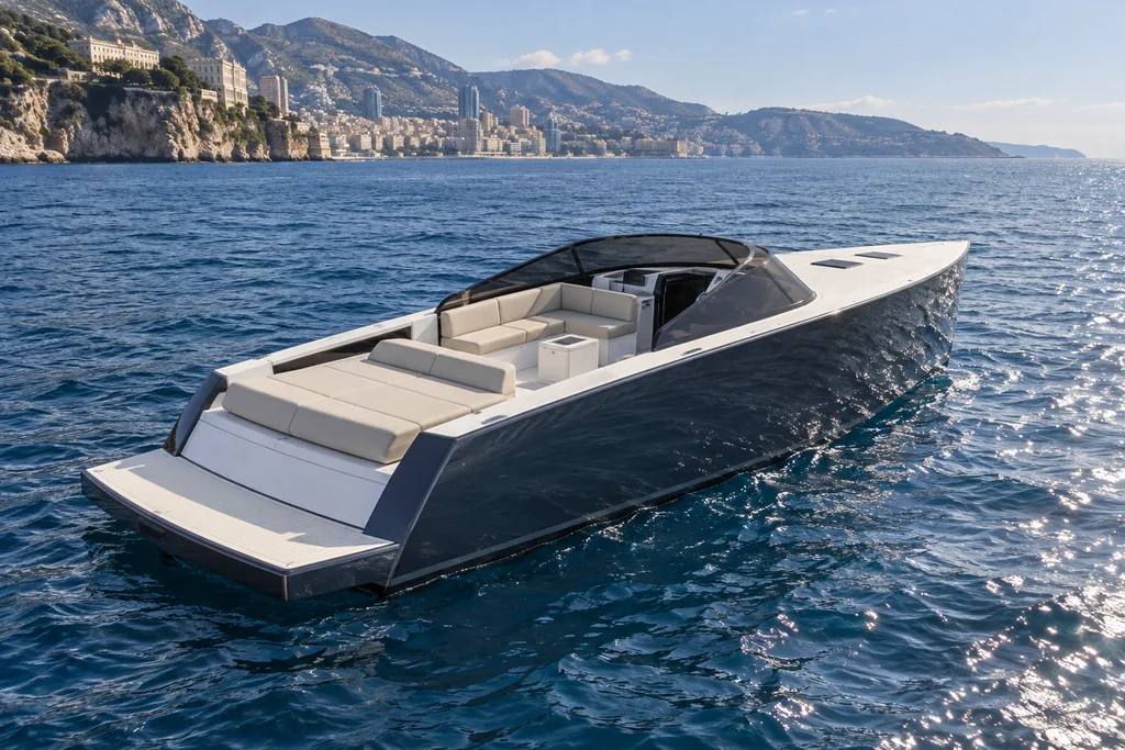 VanDutch 48 sur la côte de Monaco