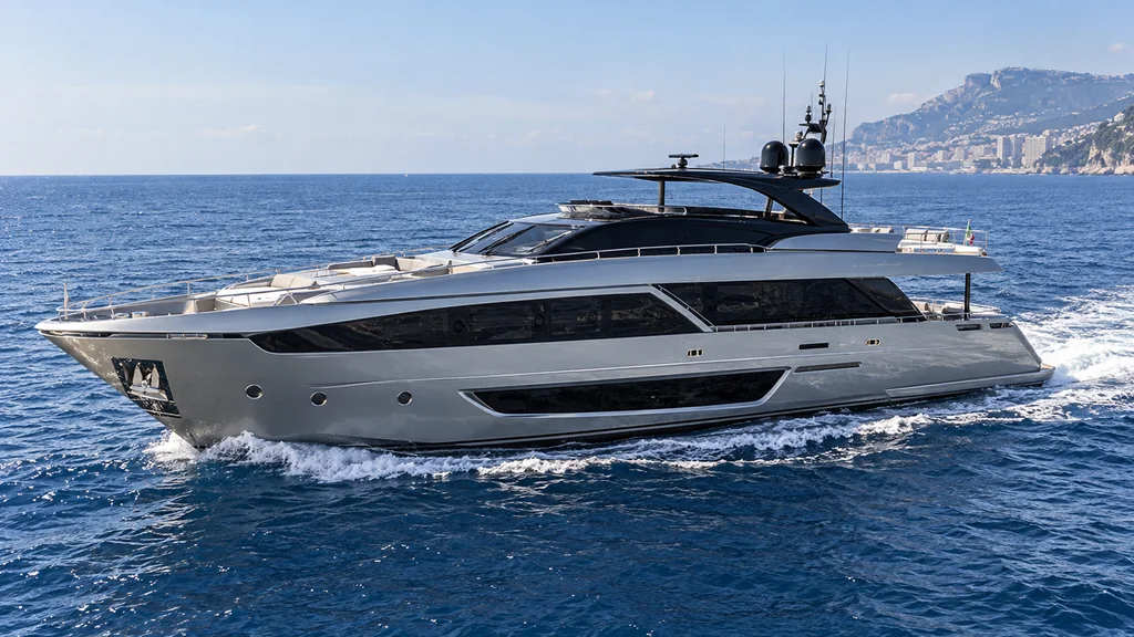 Riva 110 Dolcevita on the Monaco coast