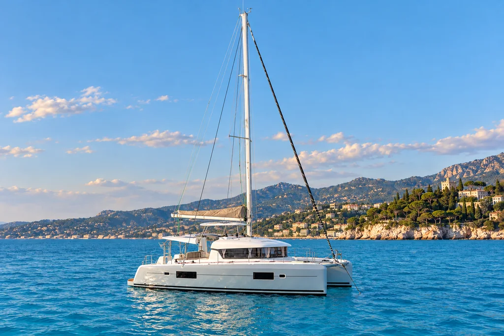 Lagoon 42 near Monaco