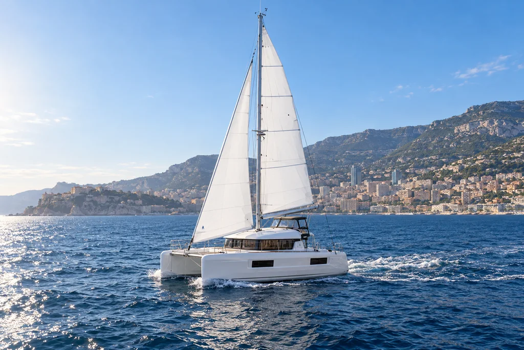 Lagoon 40 near Monaco