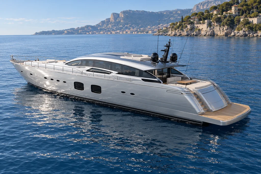 Pershing 108 off Monaco