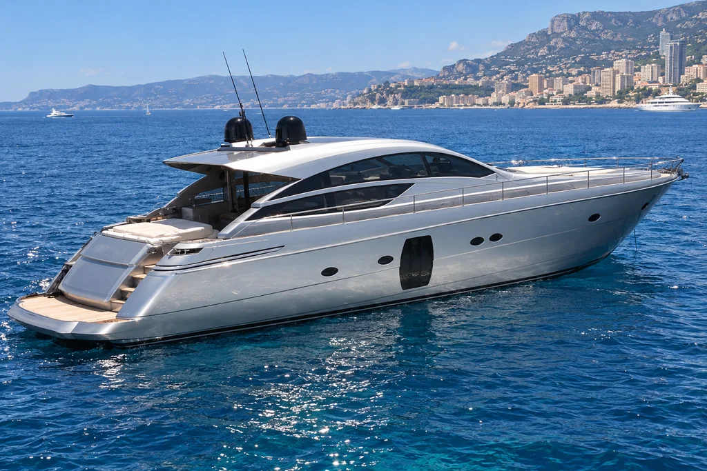 Pershing 64 near Monaco